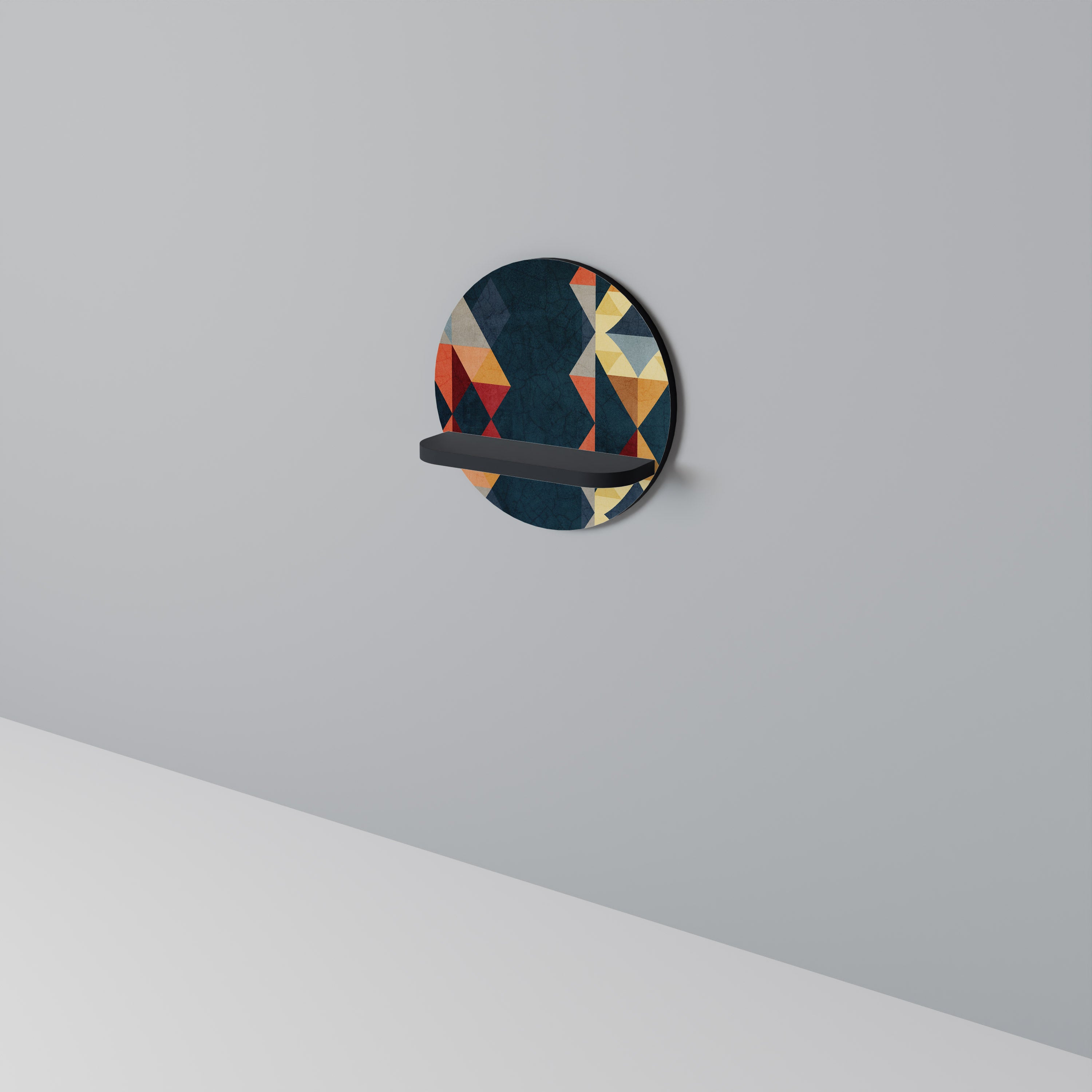 CRACKED ILLUSION Art Shelf