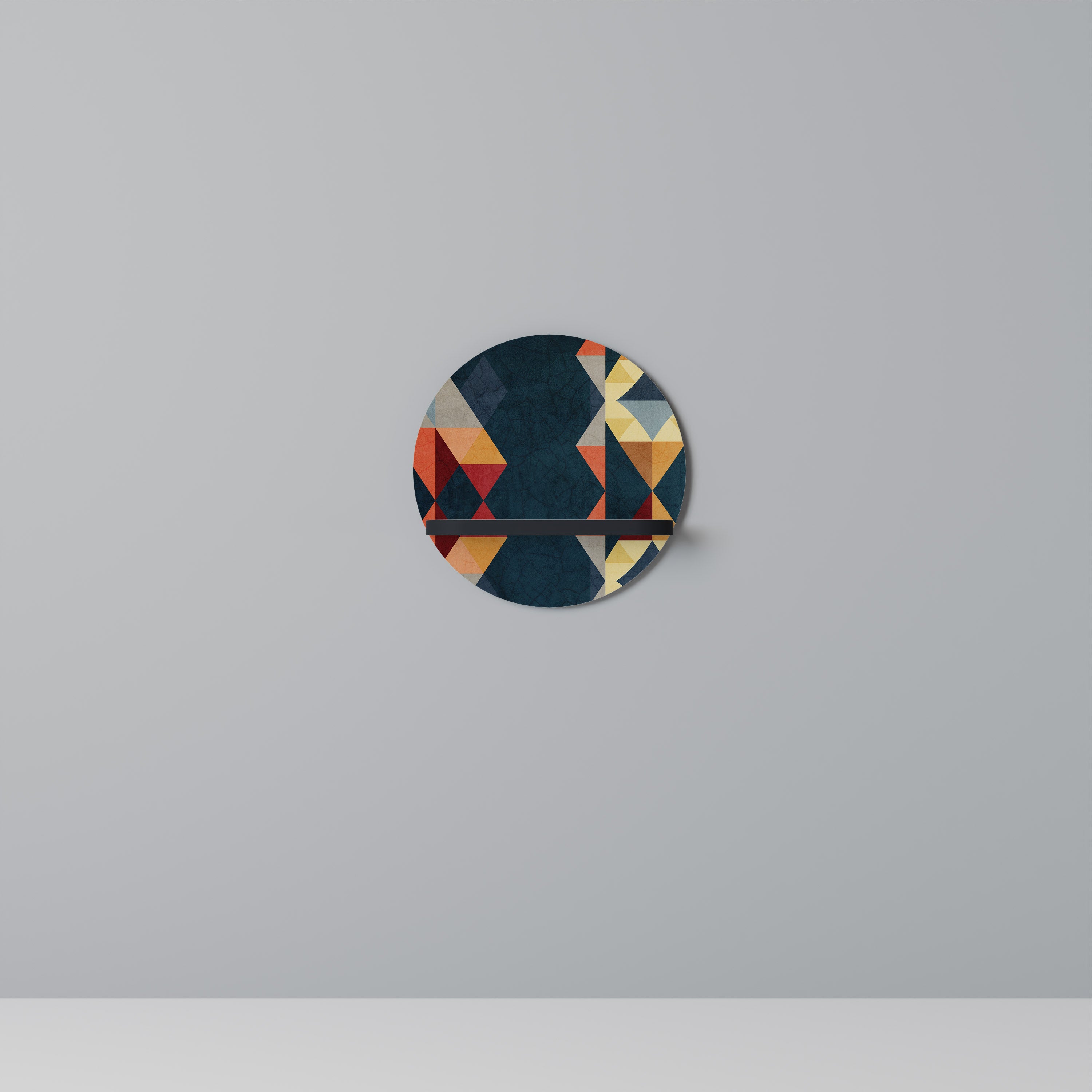 CRACKED ILLUSION Decorative Art Shelf