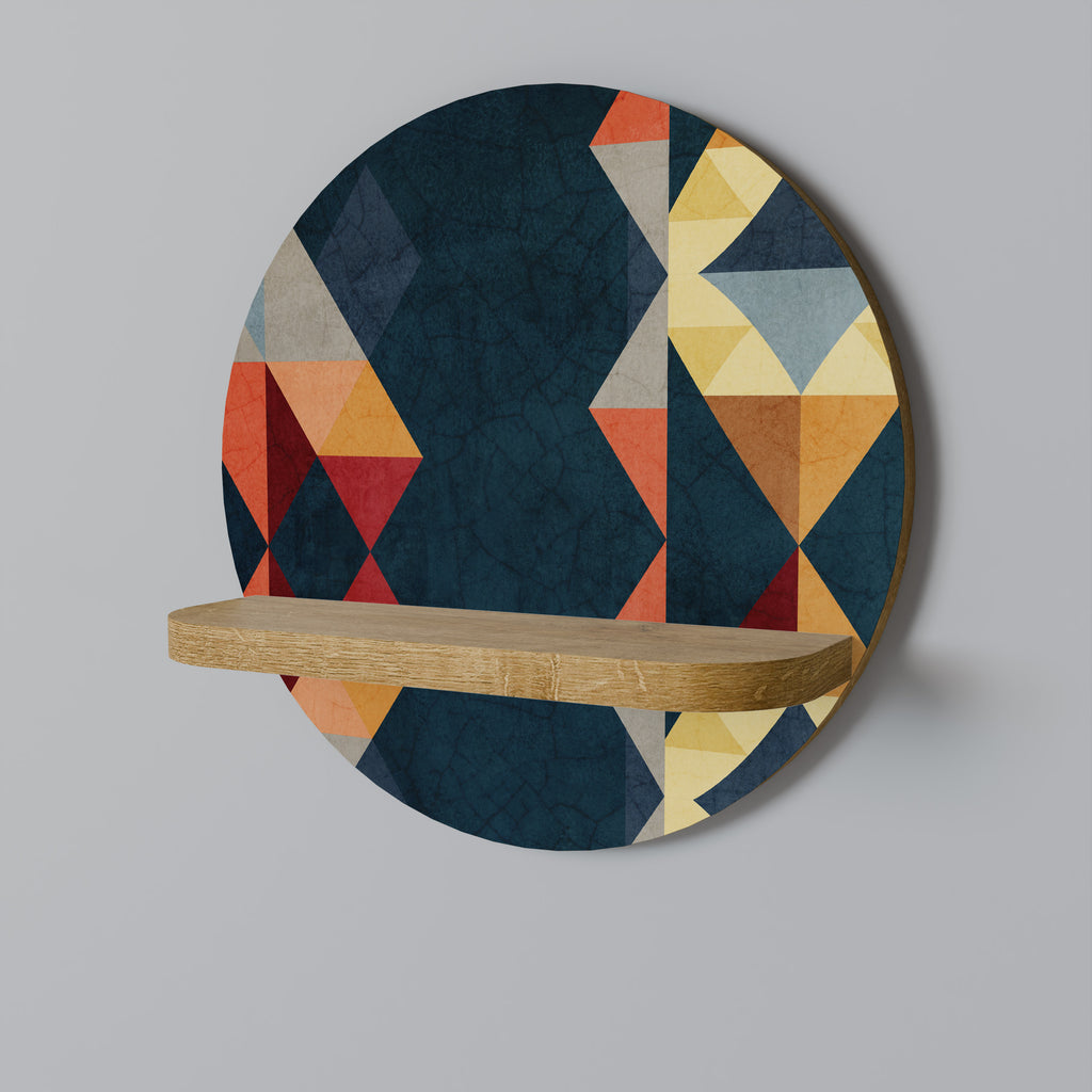 CRACKED ILLUSION Art Shelf