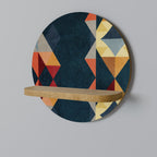 CRACKED ILLUSION Art Shelf