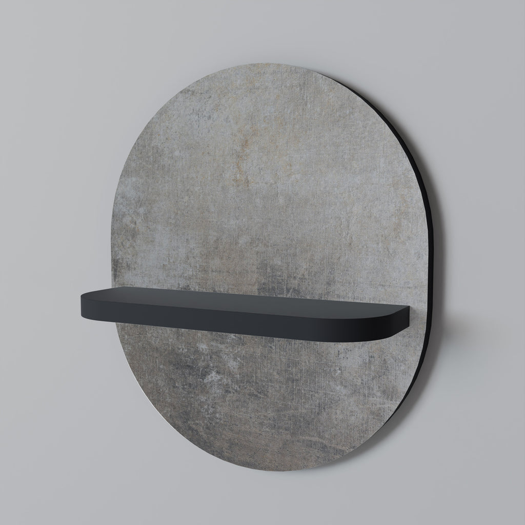 CONCRETE WALL Decorative Art Shelf