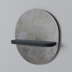 CONCRETE WALL Decorative Art Shelf