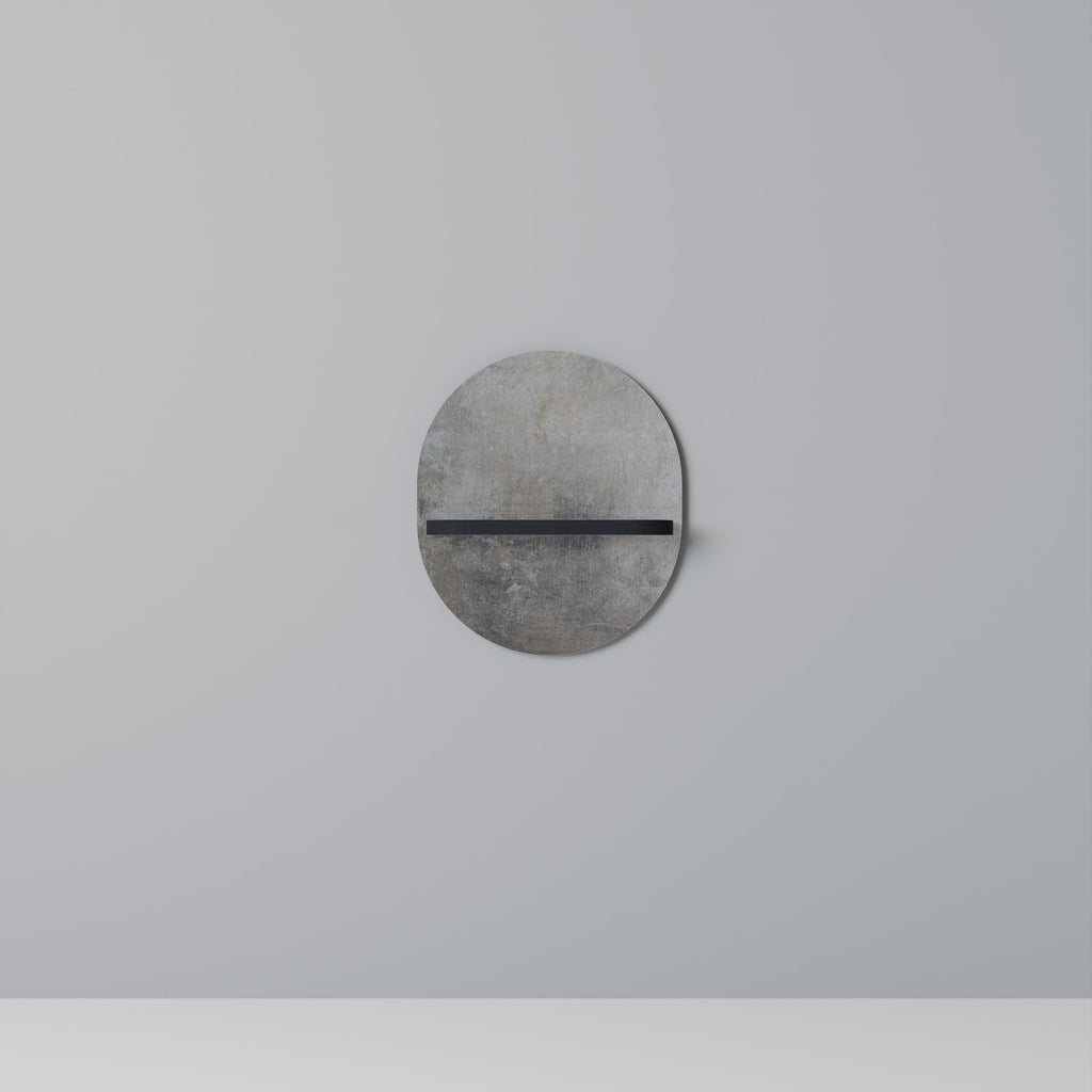 CONCRETE WALL Decorative Art Shelf