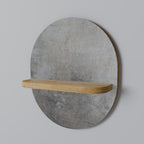 CONCRETE WALL Decorative Art Shelf