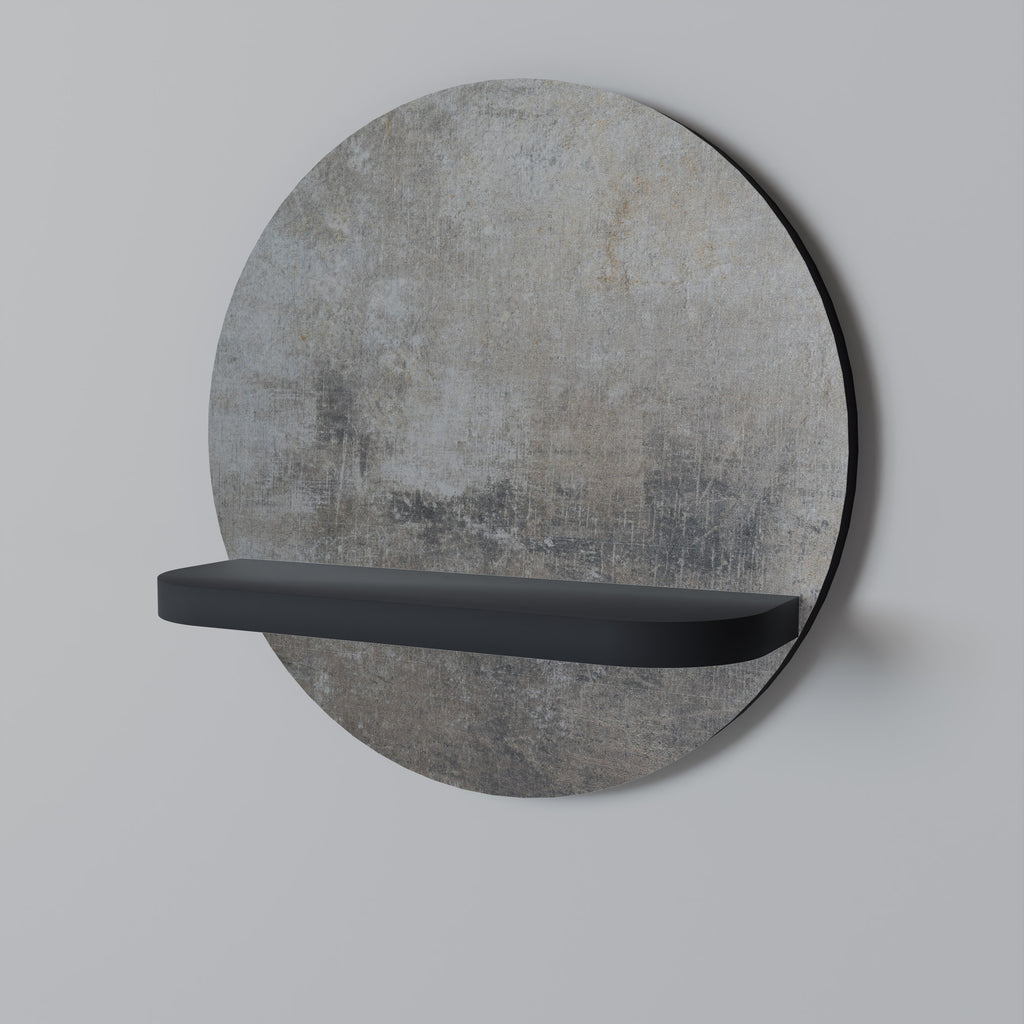 CONCRETE WALL Decorative Art Shelf