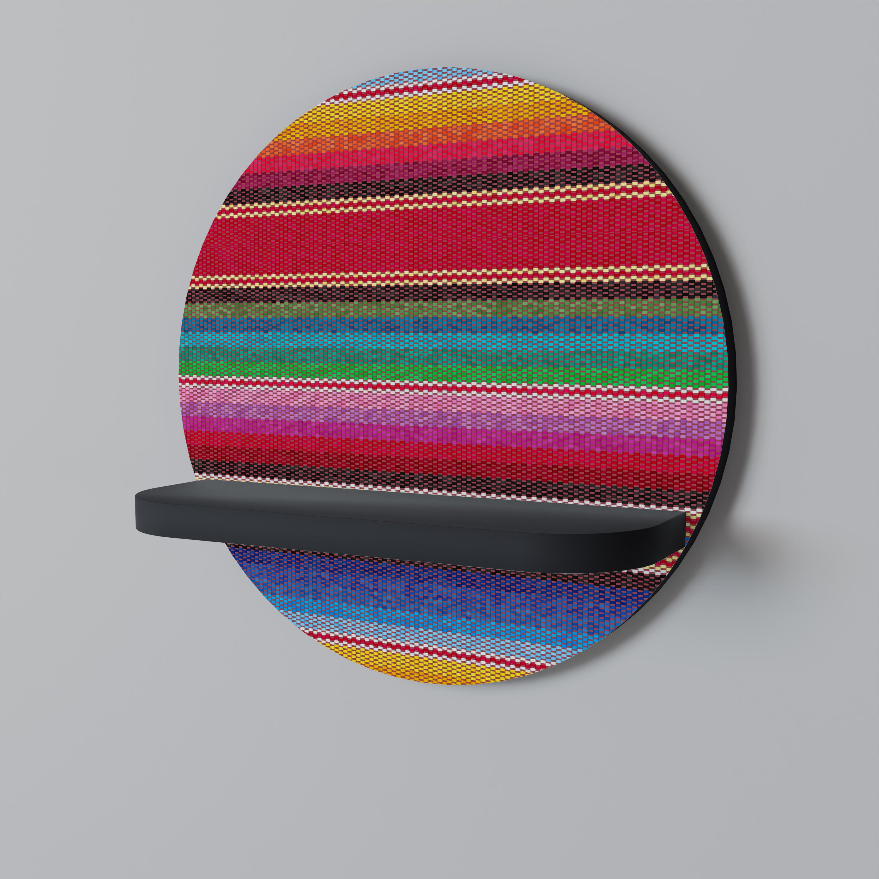 ETHNIC MEXICAN Decorative Art Shelf