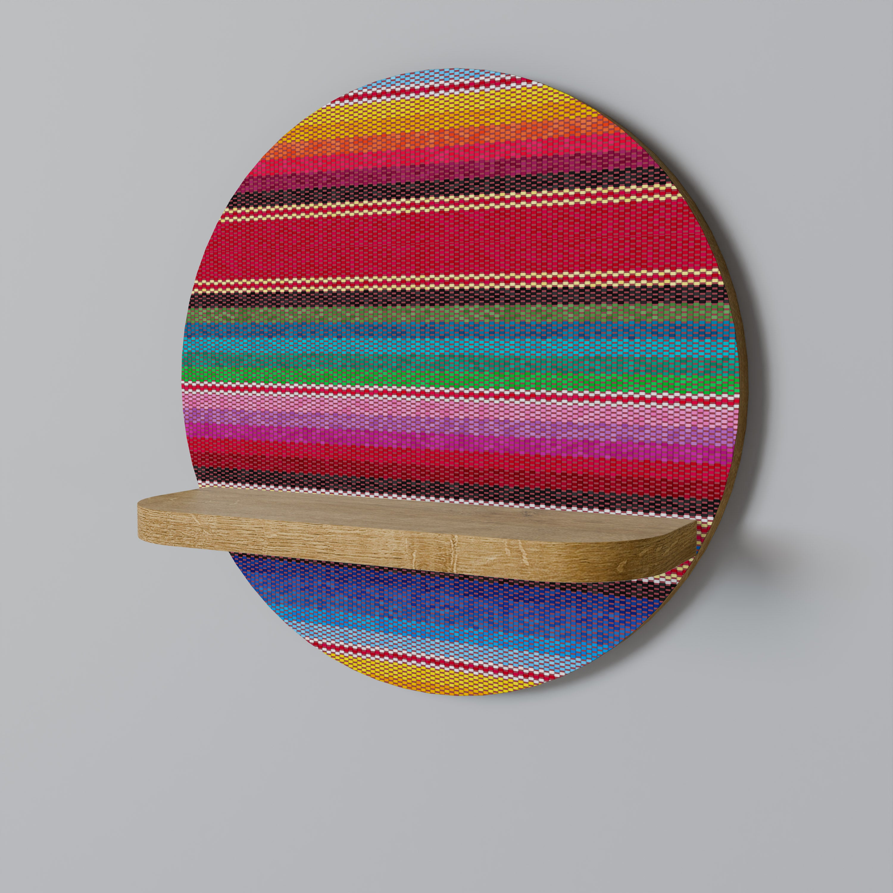 ETHNIC MEXICAN Decorative Art Shelf