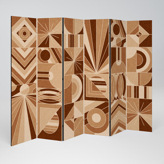 PRISM MOSAIC 6-teiliger Paravent