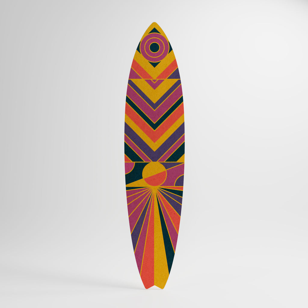ECHO PATTERNS Surfboard Decorative Panel