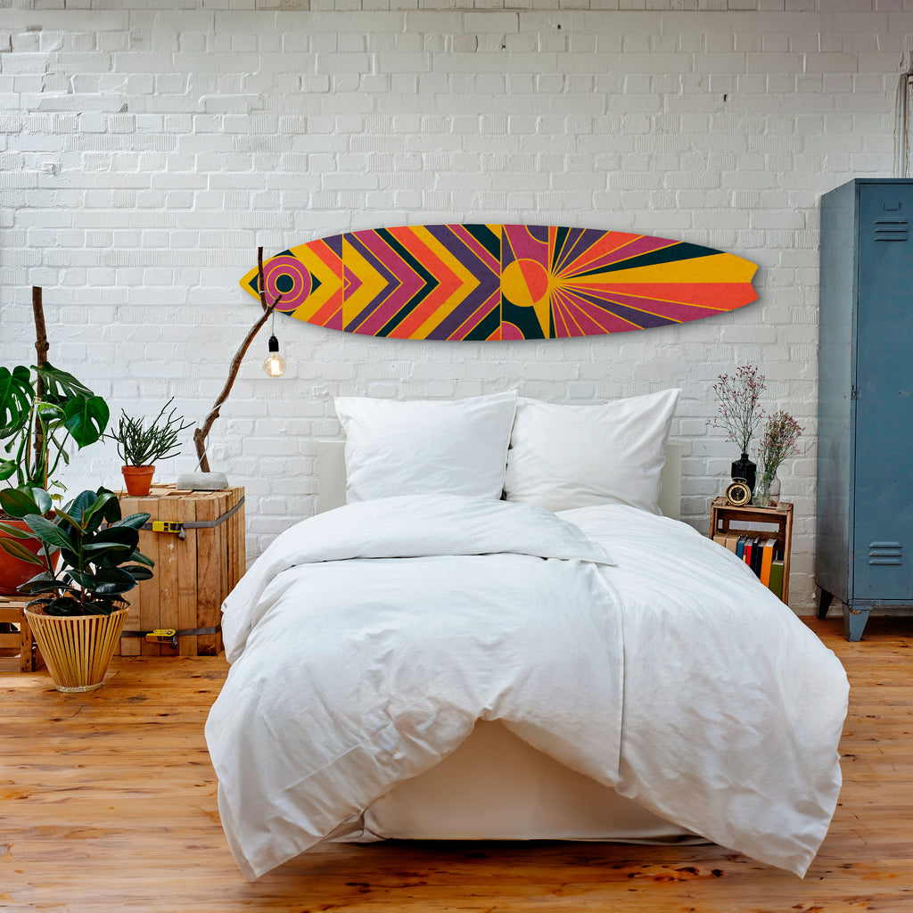 ECHO PATTERNS Surfboard Decorative Panel