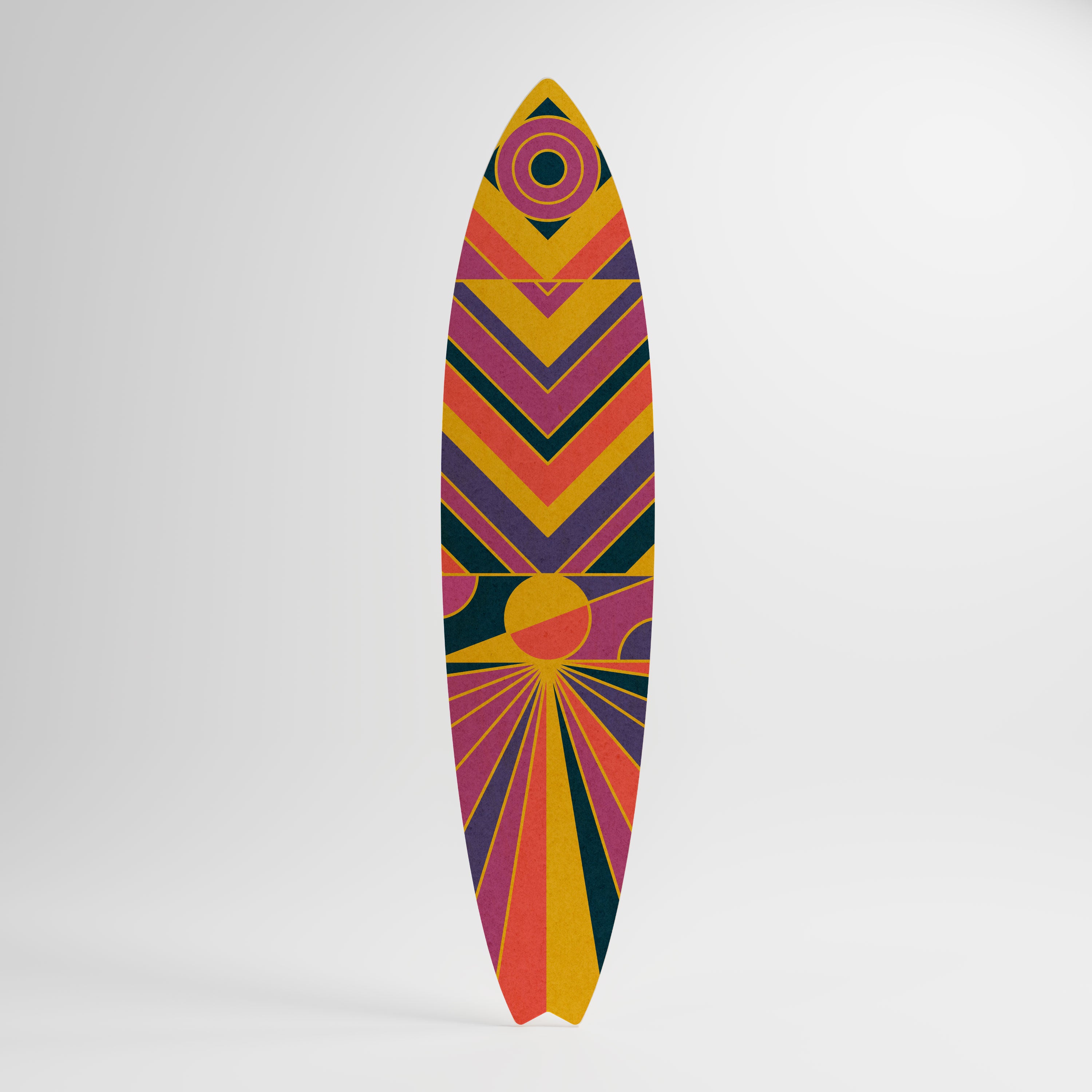 ECHO PATTERNS Surfboard Decorative Panel