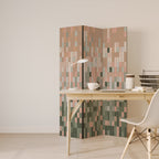 BUILDING THE FUTURE 3-Panel Room Divider