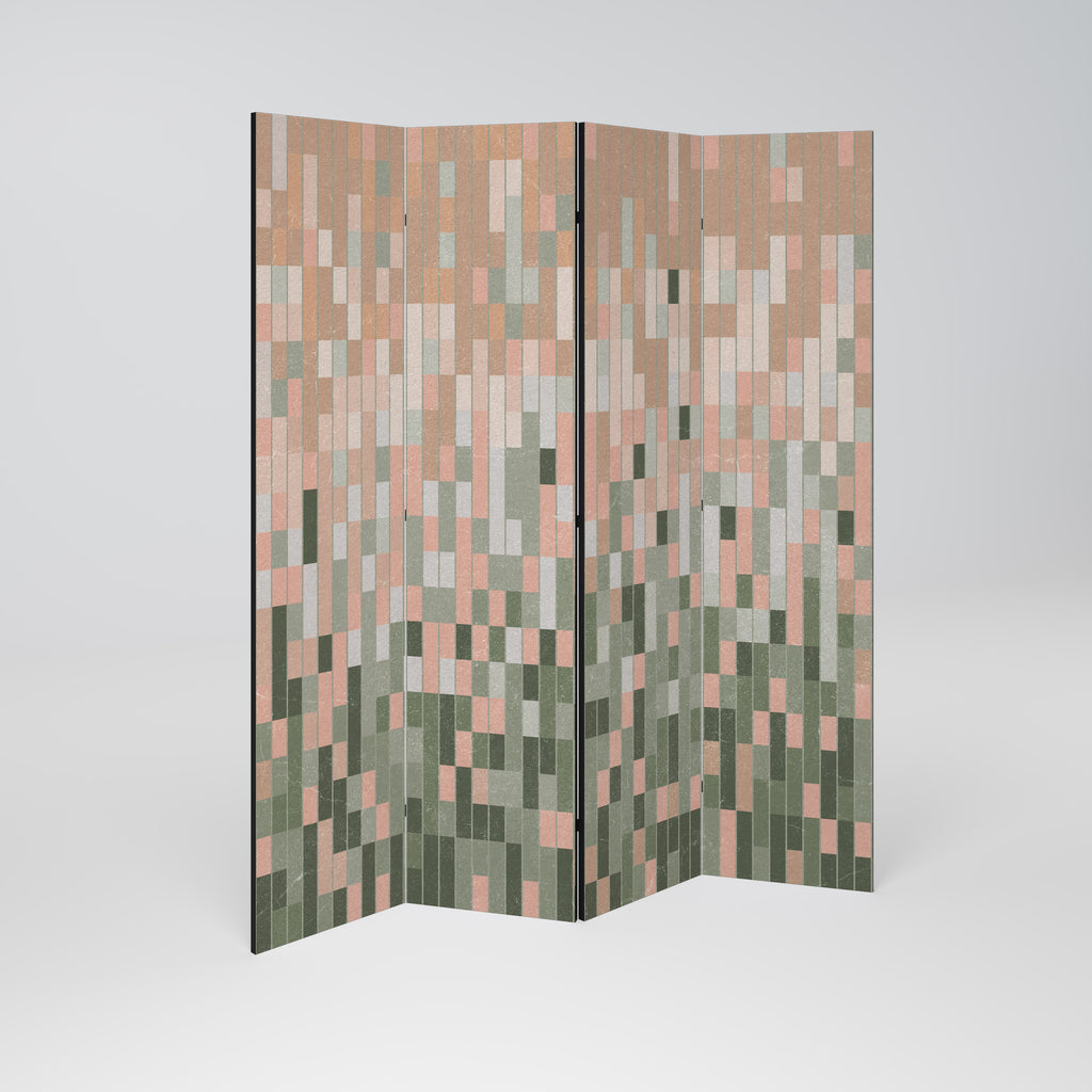 BUILDING THE FUTURE 4-Panel Room Divider