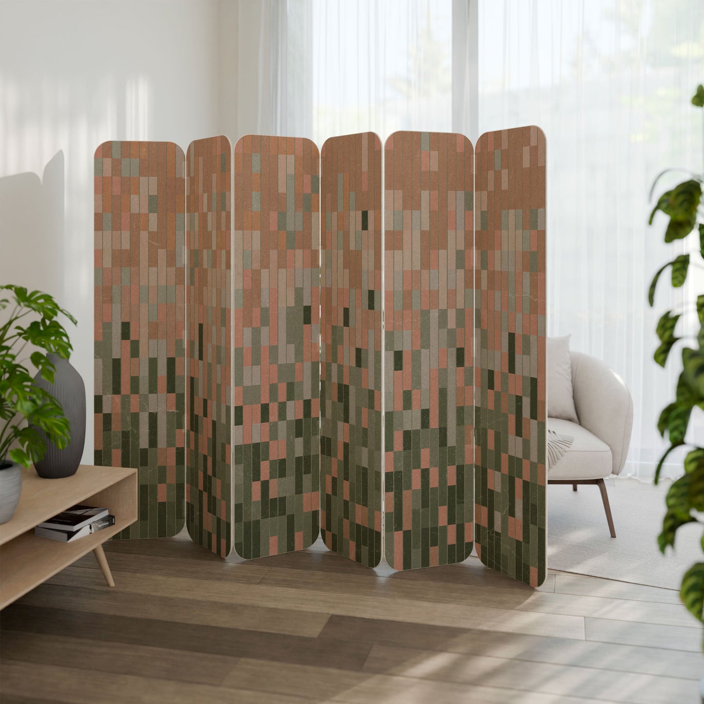 BUILDING THE FUTURE 6-Panel Plywood Room Divider