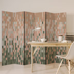 BUILDING THE FUTURE 6-teiliger Paravent