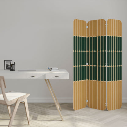 ILUSION GATE 3-Panel Plywood Room Divider