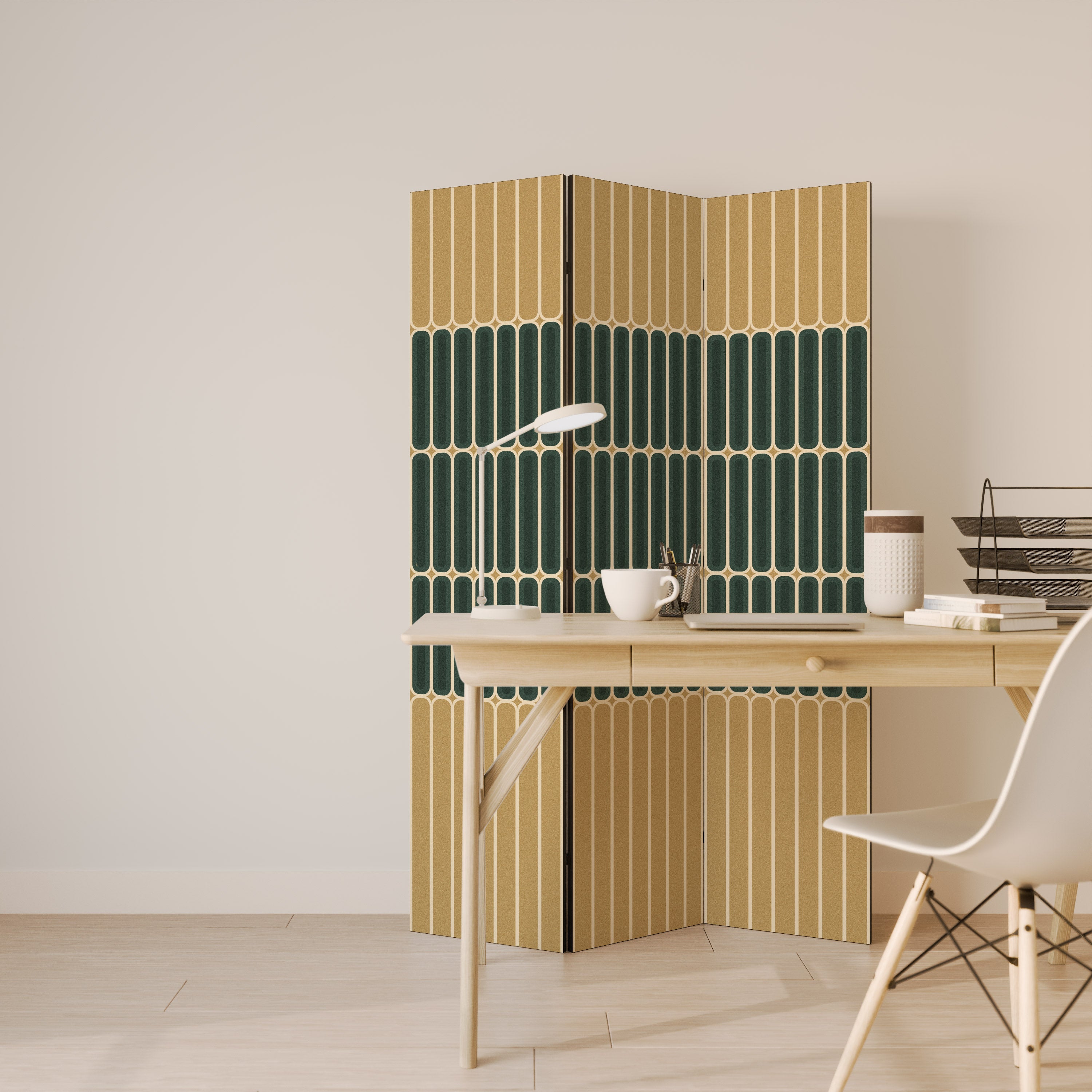 ILUSION GATE Dekorativ rumsavdelare – 3 paneler