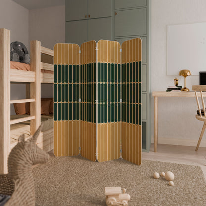 ILUSION GATE 4-Panel Plywood Room Divider