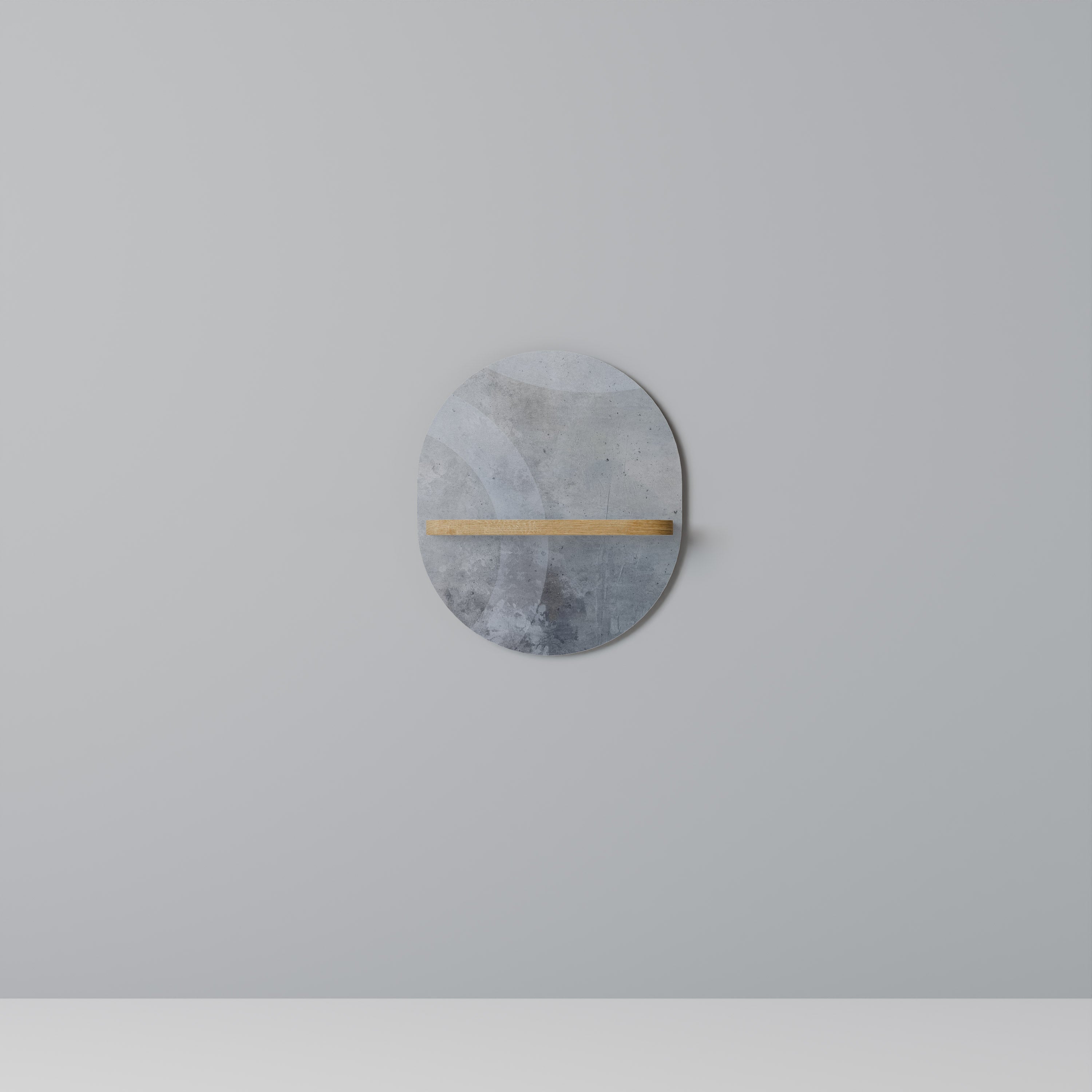 MUTED ARC Decorative Art Shelf