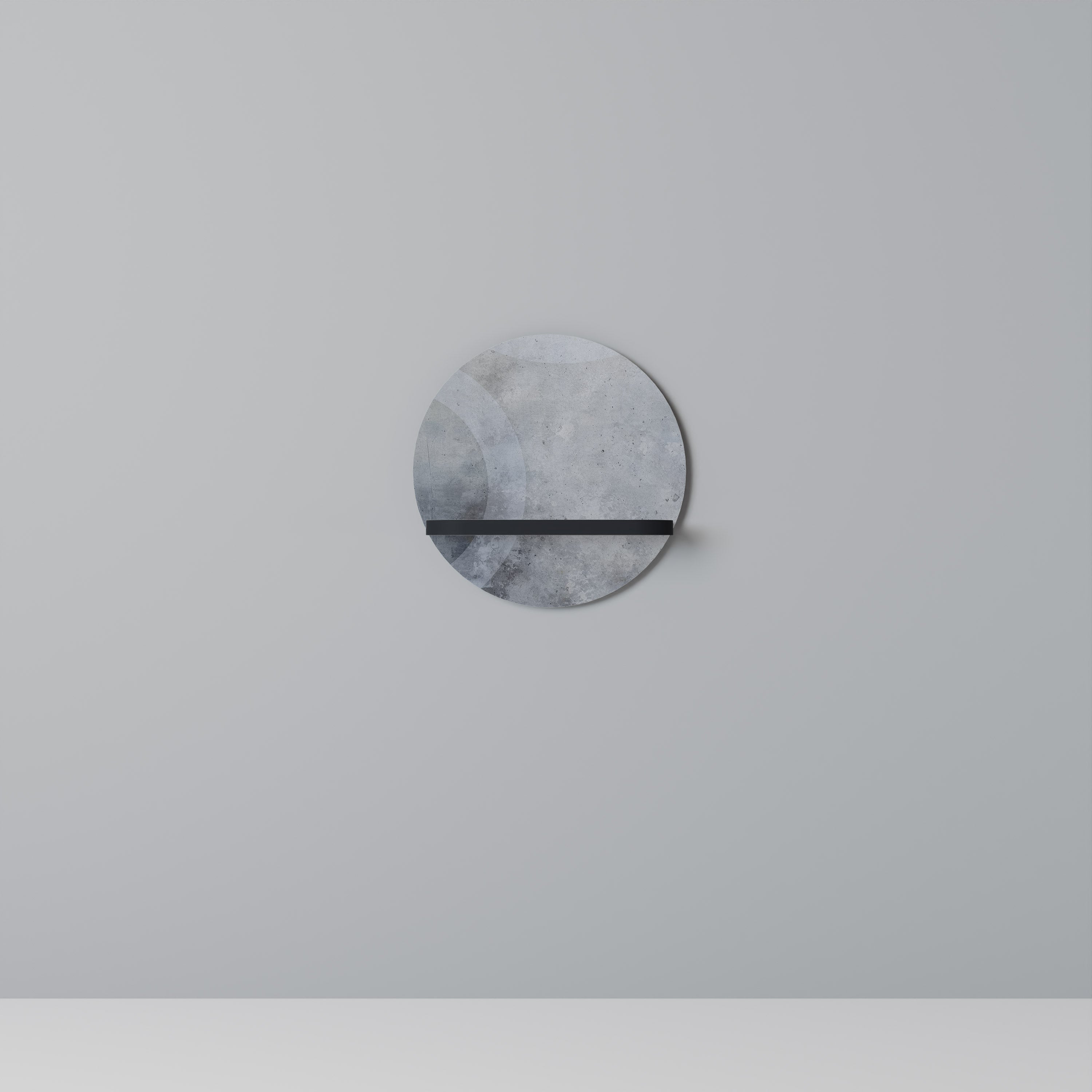 MUTED ARC Decorative Art Shelf