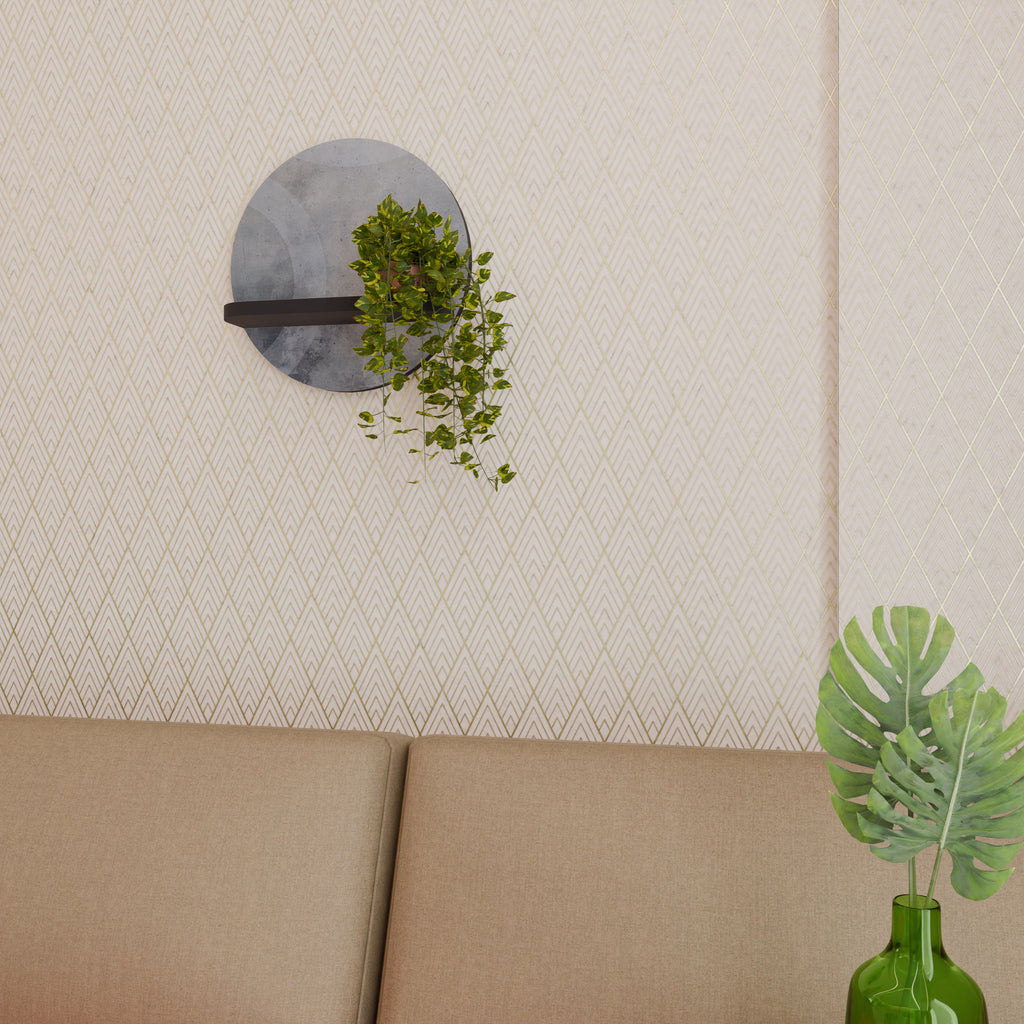 MUTED ARC Decorative Art Shelf