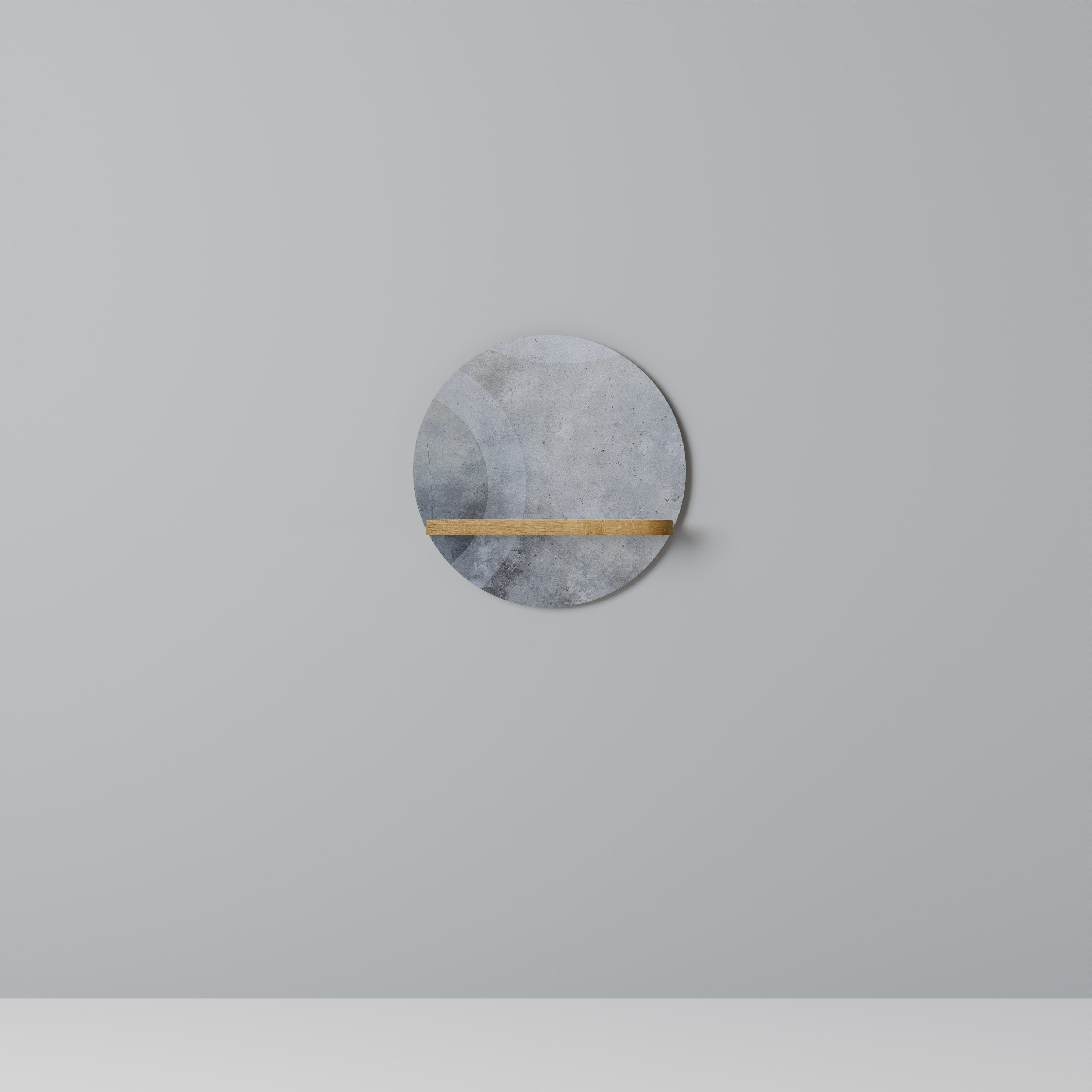 MUTED ARC Decorative Art Shelf