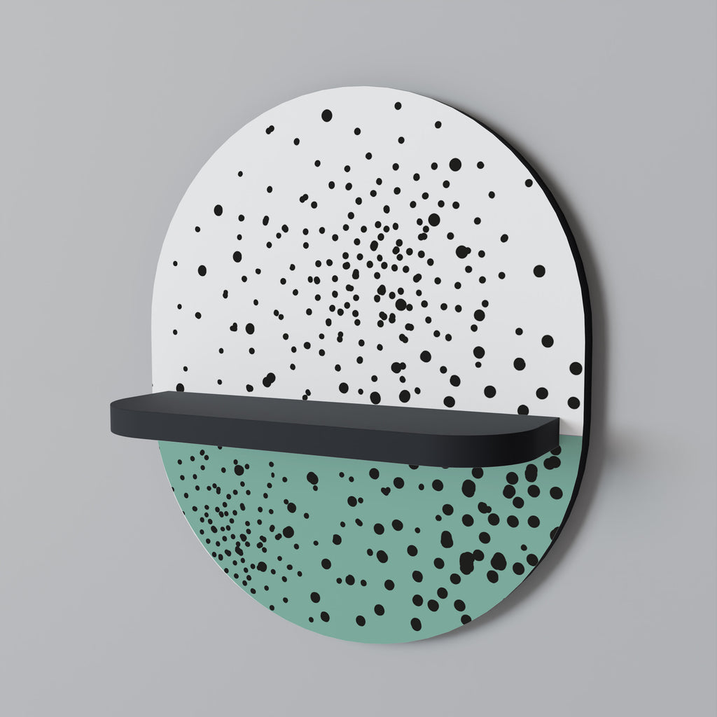 DOTTED DELIGHTS Decorative Art Shelf