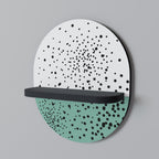 DOTTED DELIGHTS Decorative Art Shelf