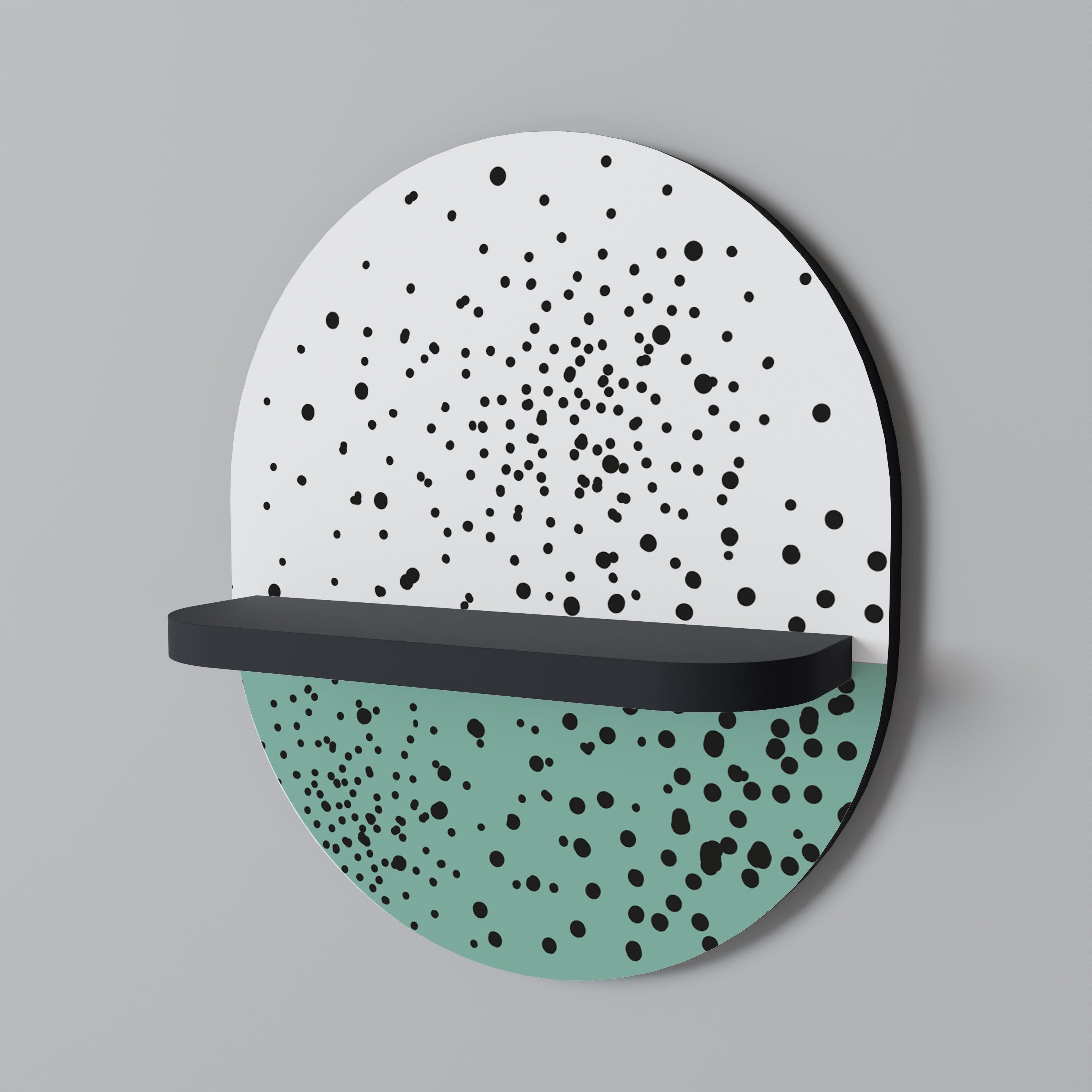 DOTTED DELIGHTS Decorative Art Shelf