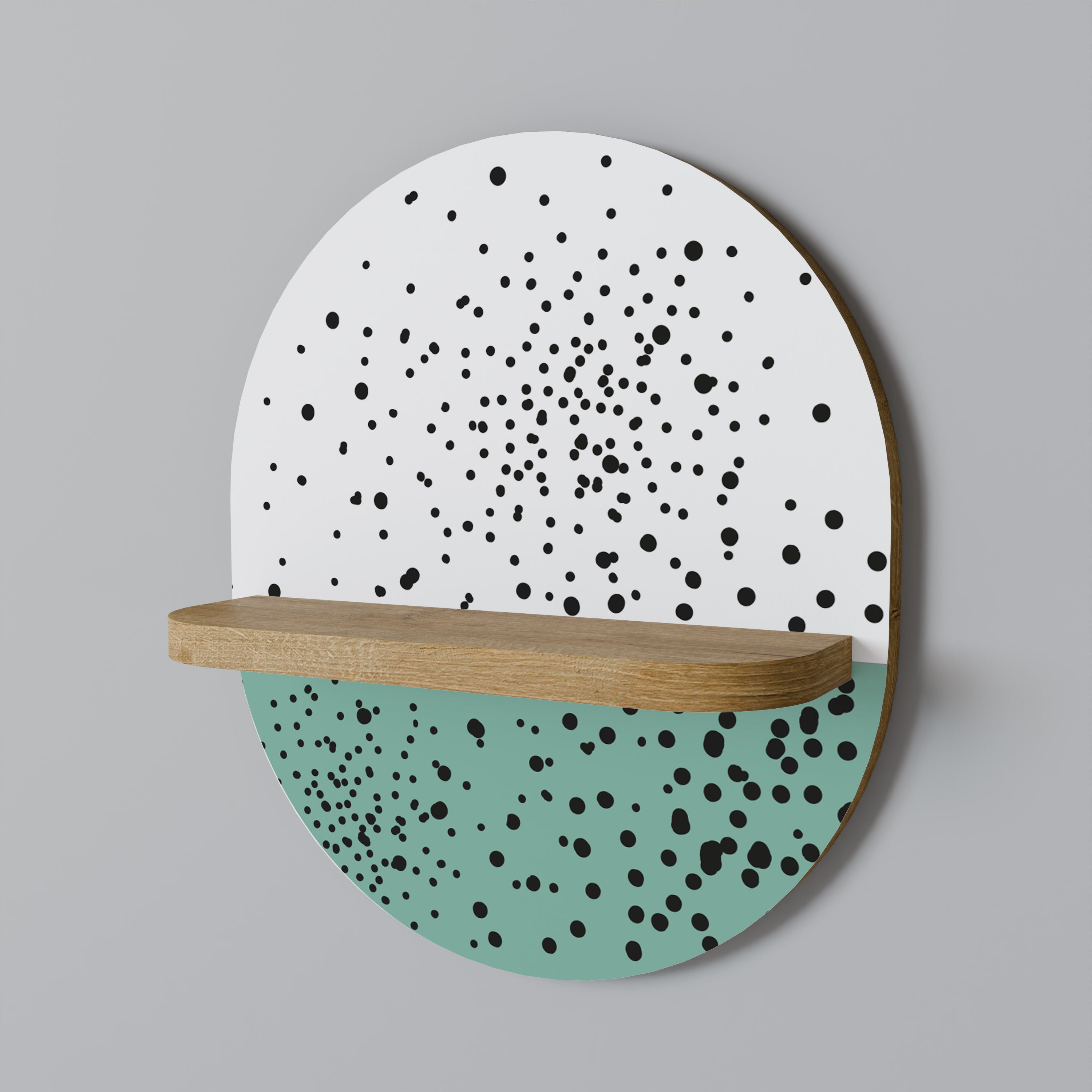 DOTTED DELIGHTS Decorative Art Shelf