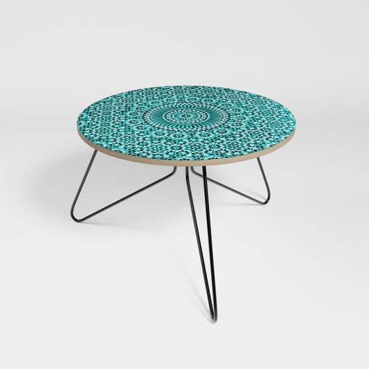 MOROCCAN TURQUOISE Small Coffee Table