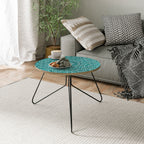 MOROCCAN TURQUOISE Couchtisch