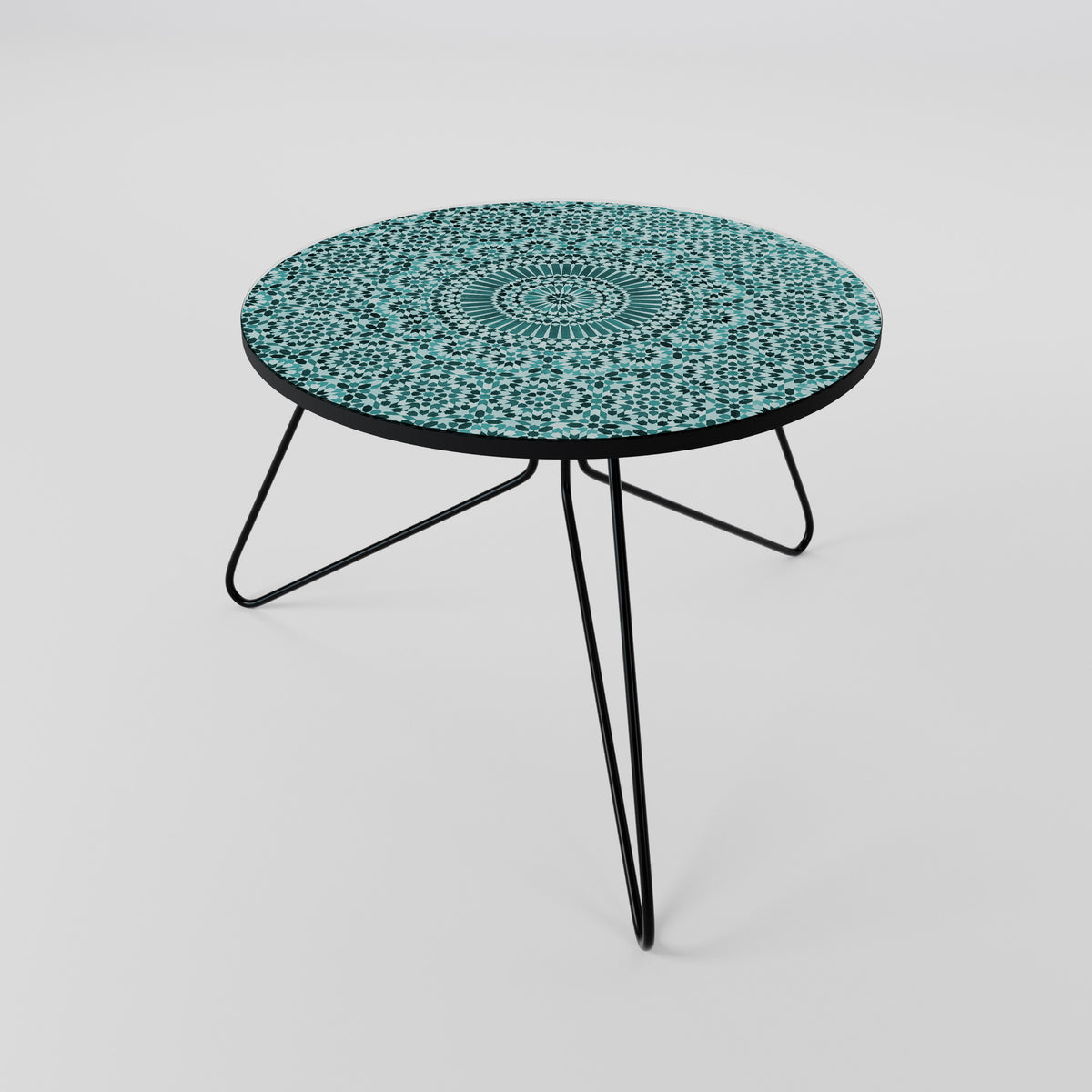MOROCCAN TURQUOISE Couchtisch