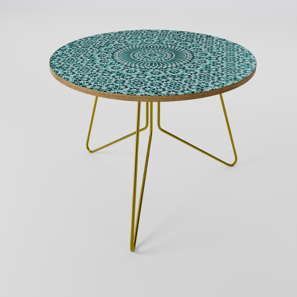 MOROCCAN TURQUOISE Couchtisch
