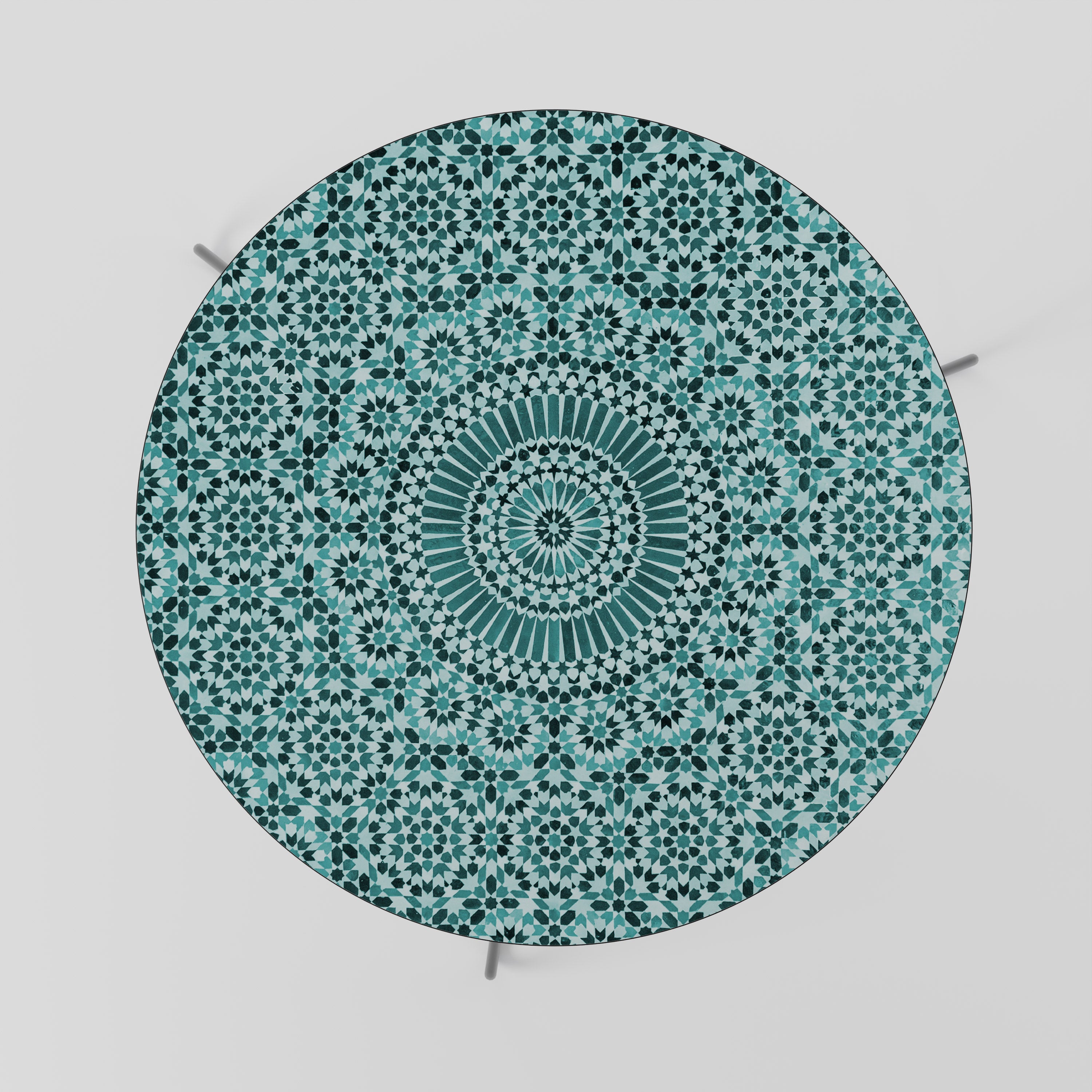 MOROCCAN TURQUOISE Couchtisch