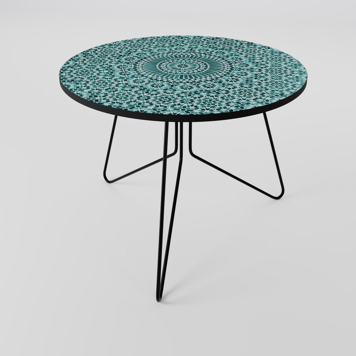 MOROCCAN TURQUOISE Couchtisch