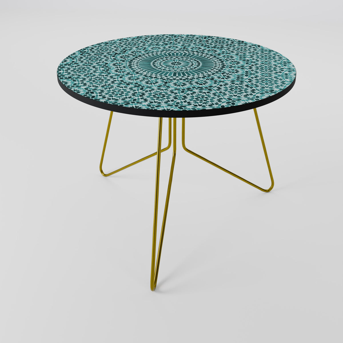 MOROCCAN TURQUOISE Couchtisch