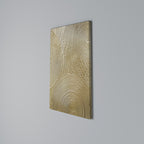 GOLDEN WAVES UNFOLD Vertical Canvas Print