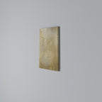 GOLDEN WAVES UNFOLD Vertical Canvas Print