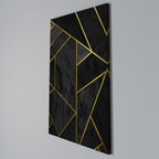 GLINTING GEOMETRIC DREAMS Vertical Canvas Print