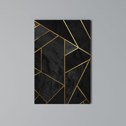 GLINTING GEOMETRIC DREAMS Κατακόρυφος Πίνακας σε Καμβά