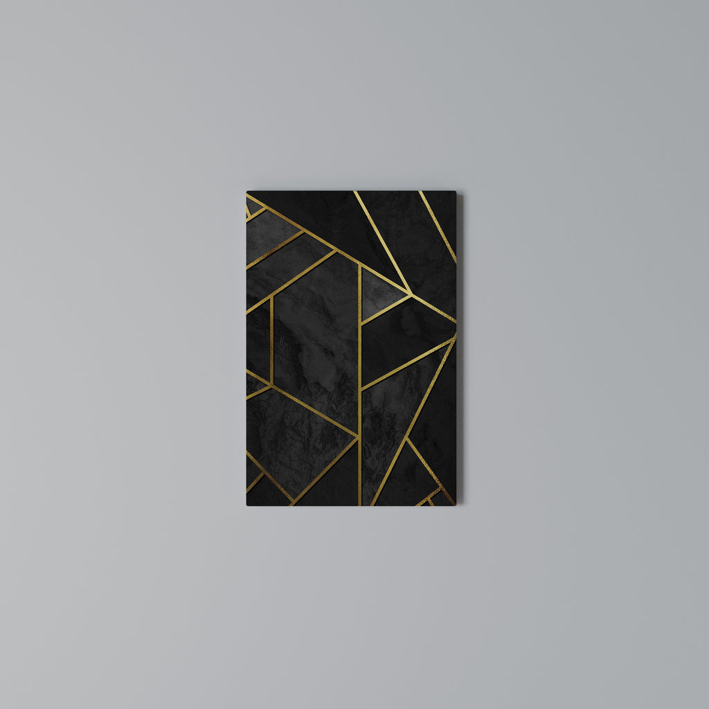 GLINTING GEOMETRIC DREAMS Vertical Canvas Print