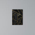 GLINTING GEOMETRIC DREAMS Vertical Canvas Print