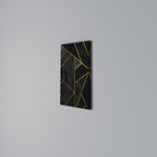 GLINTING GEOMETRIC DREAMS Vertical Canvas Print