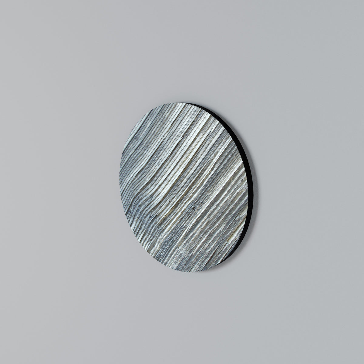 NATURE’S RIBBON RELIC Round Wall Art