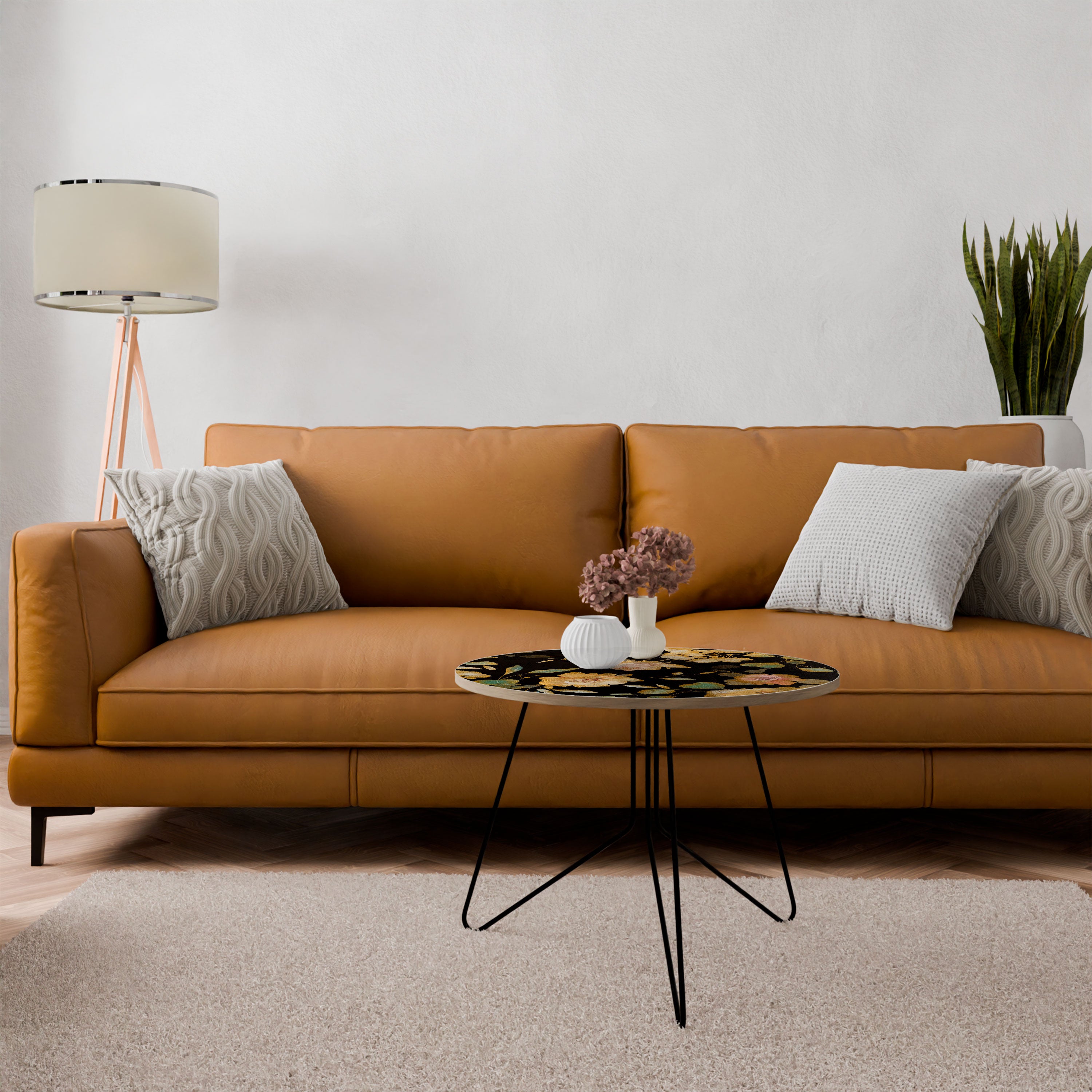 MODEST FLORAL Couchtisch