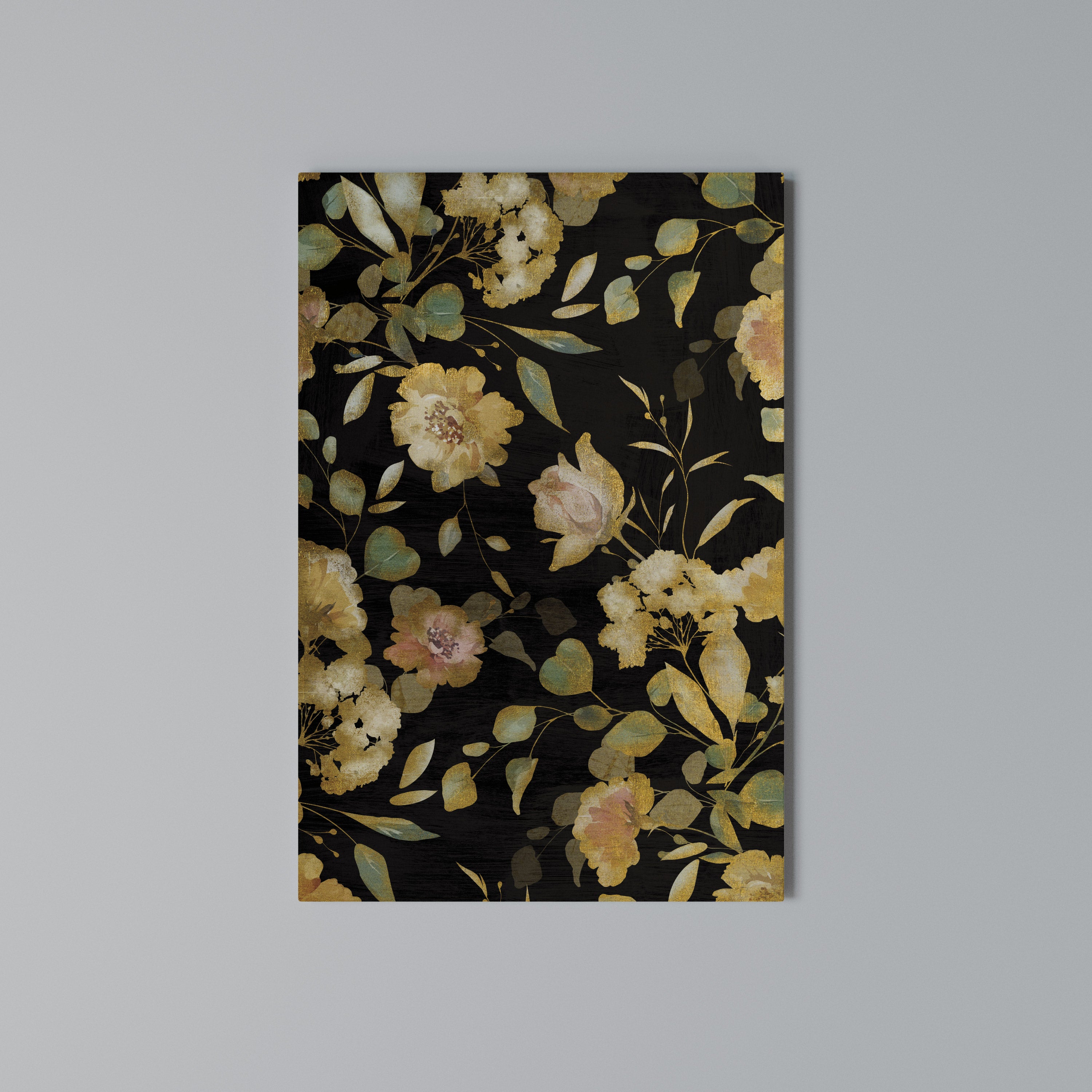 MODEST FLORAL Cuadro en lienzo vertical