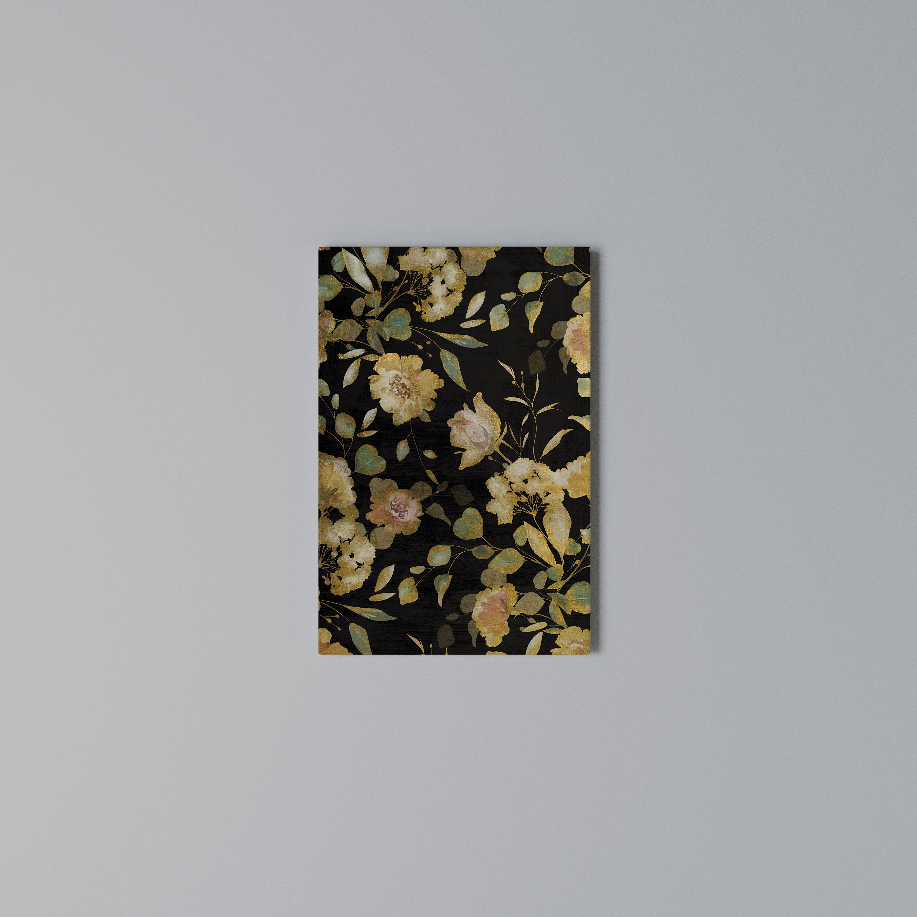 MODEST FLORAL Cuadro en lienzo vertical