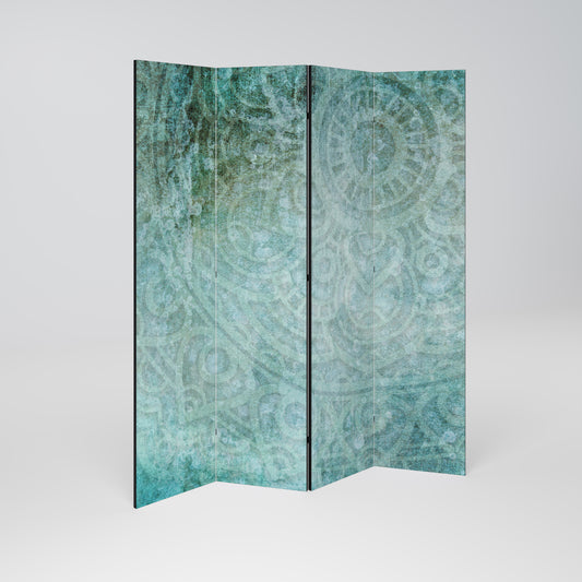 TIMELESS TEXTURAL TIDE 4-Panel Room Divider