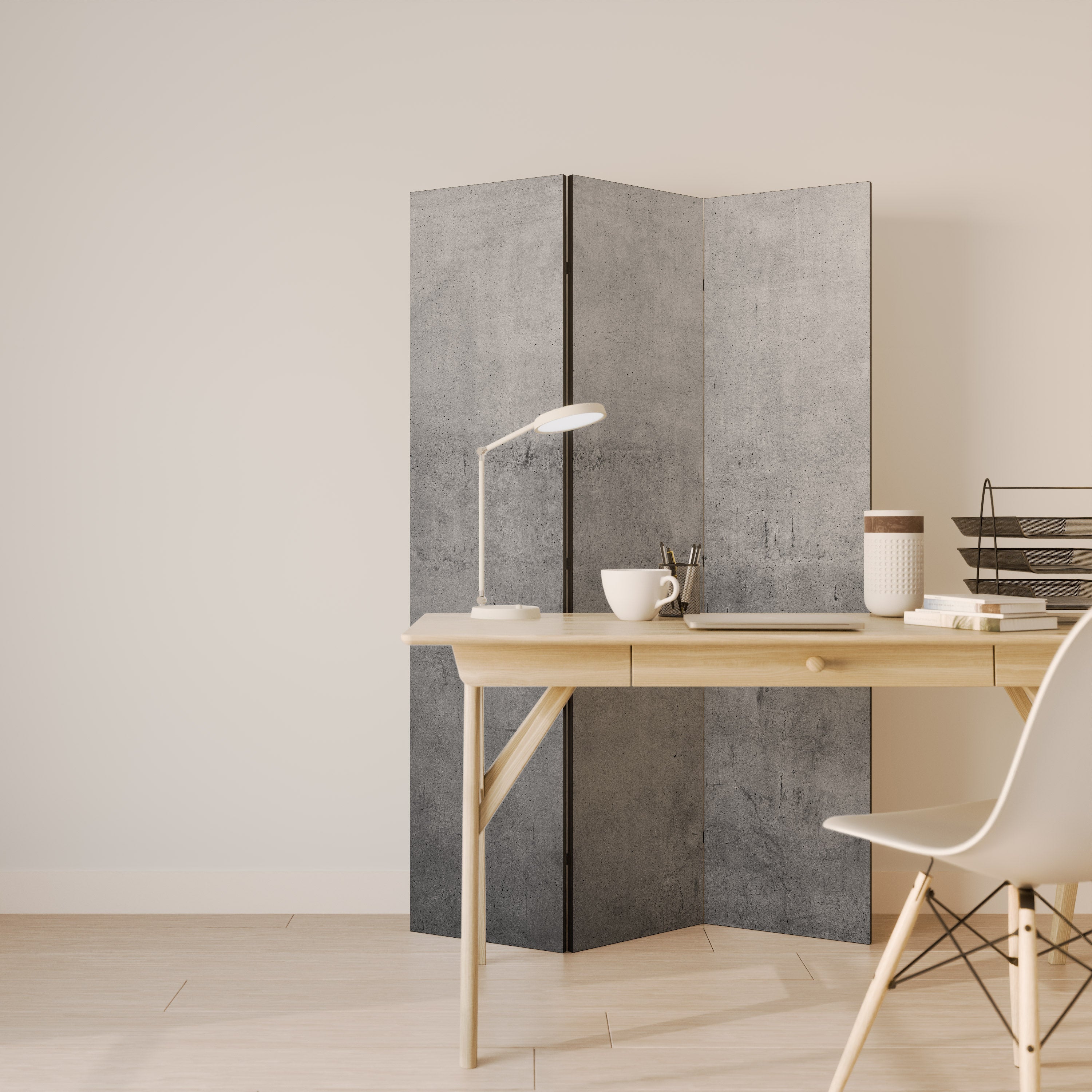 SUBTLE SHADOWS DISPLAY Dekorativ rumsavdelare – 3 paneler